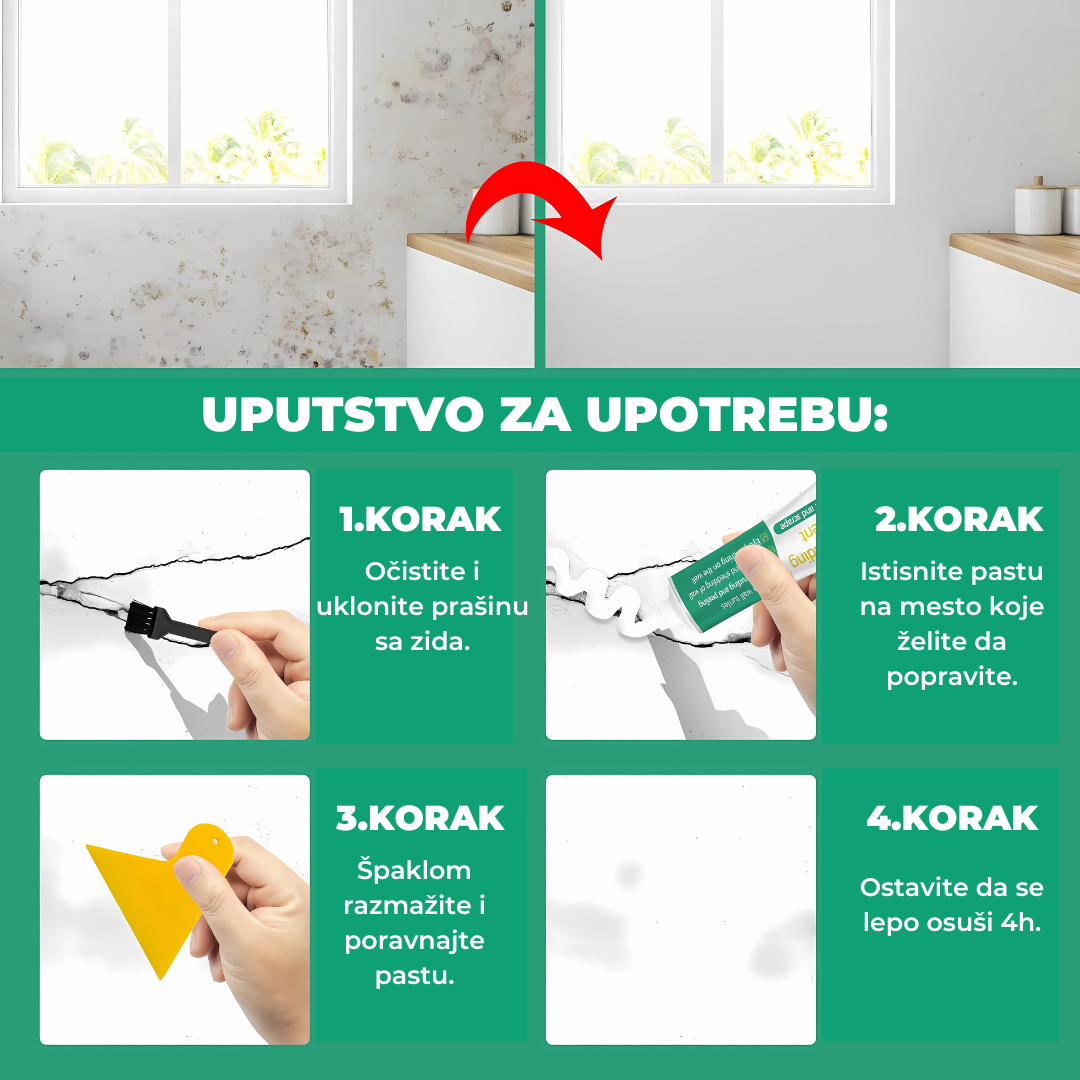 Pasta za Brzu Popravku Zida